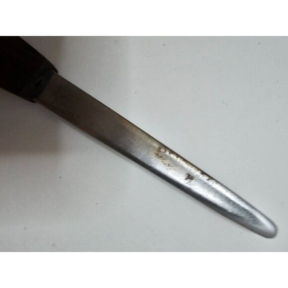 Wooden Handle Letter Opener With Gambling Motif Retro Vintage Distressed - Picture 5 of 8